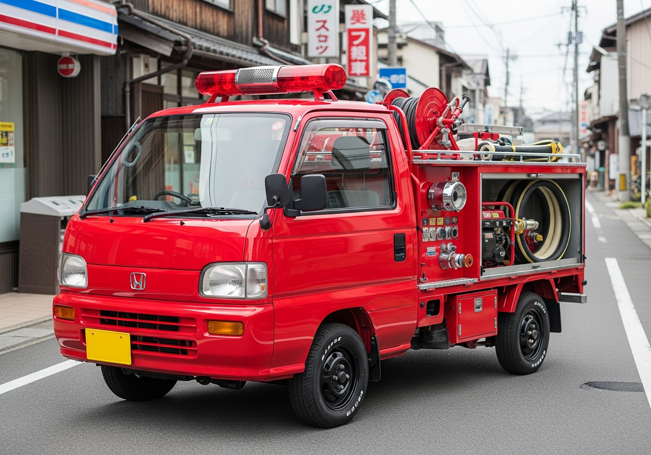 1997 Honda Acty Fire Truck